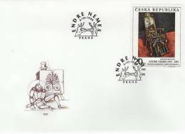 Czech Republic / FDC / Art / Endre Nemes - Cartas & Documentos