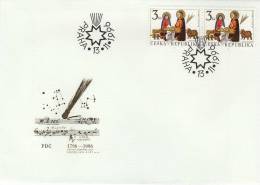 Czech Republic / FDC / Christmas - Briefe U. Dokumente