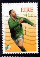 Ireland 2002 41c Soccer Stars Issue #1412 - Gebruikt