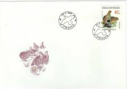 Czech Republic / FDC / Animals / Birds - Lettres & Documents