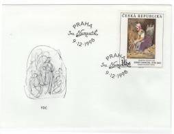 Czech Republic / FDC / Art / Paintings - Lettres & Documents