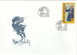 Czech Republic / FDC / Music And Politics / Dirigent - Storia Postale