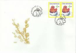 Czech Republic / FDC / Easter - Briefe U. Dokumente