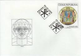 Czech Republic / FDC / Art And Christianity - Lettres & Documents
