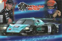 24 Heures Du Mans  -  Thomas Biagi  -  Maserati  -  Carte Promo - Unclassified