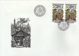 Czech Republic / FDC / UNESCO - Cartas & Documentos