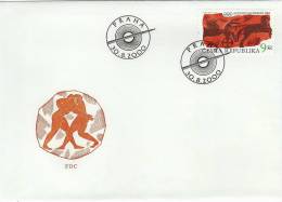 Czech Republic / FDC / Athens / Antic Olympic Games - Cartas & Documentos