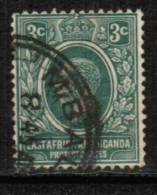 KENYA UGANDA TANGANYIKA    Scott #  2  VF USED - East Africa & Uganda Protectorates