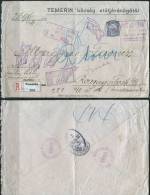 HUNGARY  - VOJVODINA - TEMERIN  To WASHINGTON To RETURN Seepost Bremen Newyork - RECOM - Mi. 121 ?  -14.7.1914 - Covers & Documents