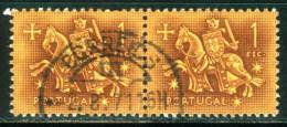 Portugal  1953  Freimarken - Ritter  (1 Paar Gest. (used))  Mi: 797 (0,40 EUR) - Usati