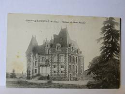 CPA 49 Maine Et Loire - CHENILLE CHANGE - Château Du Haut Rocher - Chalonnes Sur Loire