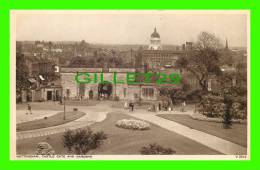 NOTTINGHAM, UK - CASTLE GATE AND GARDENS - ANIMATED - PHOTOCHROM CO LTD - - Nottingham