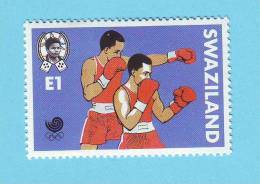 SWAZILAND JO JEUX OLYMPIQUES SEOUL BOXE 1988 / MNH** / CI  155 - Zomer 1988: Seoel