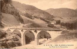 13  / 1 / 21  -ST. JEAN  D'AULPH - Le Pont De La TASSENIÈRE - Saint-Jean-d'Aulps