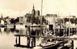 AK Stralsund, Im Hafen, Gel, 1960 - Stralsund