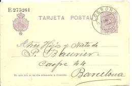 E.POSTAL  LOGROÑO - 1850-1931