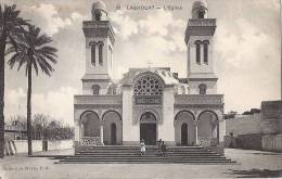 Cpa Laghouat, L'église - Laghouat