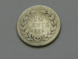 10 Cents 1849 - Hollande - Netherlands - Willlem II Koning Der Ned. - 1840-1849: Willem II.