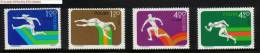 POLAND 1975 6TH EUROPEAN INDOOR ATHLETICS CHAMPIONSHIPS SET OF 4 NHM Hurdles  Running Jumping Sprint - Jumping