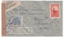 ARGENTINA - Belgrano, Buenos Aires, Cover, Air Mail, Year 1948, Austrian Censorship, Zensur - Storia Postale