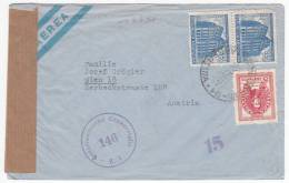 ARGENTINA - San Justo, Buenos Aires, Cover, Air Mail, Year 1950, Austrian Censorship, Zensur - Brieven En Documenten