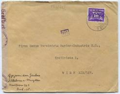 Netherlands, WW2 - AMSTERDAM, 1944. Germany Military Censorship - Cartas & Documentos