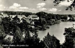 AK Zechlin-Flecken, Flecken Zechlin, Am Großen See, Gel, 1958 - Zechlin