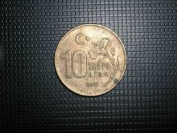 Turquia 10 Bin Lira 1996 (4811) - Turkije