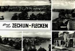 AK Zechlin-Flecken, Flecken Zechlin, Gel, 1958 - Zechlin