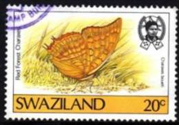 Swaziland - 1987 Butterflies 20c (o) # SG 518 , Mi 517 - Swaziland (1968-...)