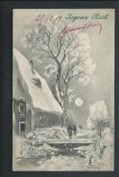 VK, Vienne. N°5035.  Paysage D'hiver; Animée. - Wichera