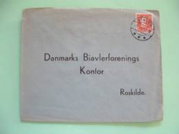 Denmark 1943 Cover To Roskilde - King Christian X - Covers & Documents