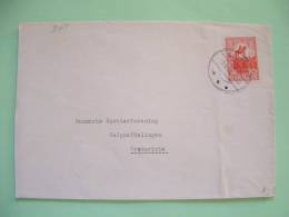 Denmark 1958 Cover Glostrup To Fredericia - Statue Of Frederik V - Horse - Lions Arms - Covers & Documents