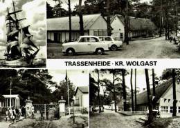 AK Trassenheide, Segelschulschiff W. Pieck, Ferienlager, Zeltlager, Ung, 1981 - Usedom