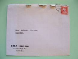 Denmark 1967 Cover Herning To Skibbild - King Frederik IX - Brieven En Documenten