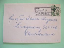 Denmark 1969 Cover From Kobenhavn To Charlottenlunds - Ship Shipbuilding Industry - Brieven En Documenten