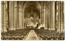 BRISTOL CATHEDRAL, INTERIOR / ADDRESS - WINDSOR, KINGS ROAD, GOWER LODGE / POSTAL SLOGAN - BRITISH GOODS ARE BEST - Bristol