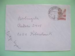 Denmark 1983 Cover From Borre To Kobenhaven  - Kildekovshallen Recreation Center - EUROPA CEPT - Covers & Documents