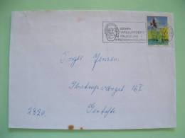 Denmark 1986 Cover From Besog To Gentofte - Bird Alauda - Willemse Museum Cancel - Briefe U. Dokumente