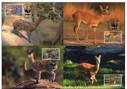 WWF W.W.F. 2001 Swaziland Oribi And Klipspringer MC Set Fauna - Non Classificati
