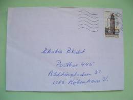 Denmark 1997 Cover From Hvide To Kobenhavn - Fornaes Lighthouse - Briefe U. Dokumente