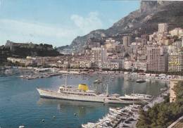 MONACO,DYNASTIE DES GRIMALDI,LE PORT IL Y A 37 ANS,BATEAU DE CROISIERE,PECHE,BELLE VUE - Autres & Non Classés