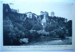 64 : Sauveterre De Béarn - Ruines Du Château Des Souverains De Béarn - Pli D´angle - Sauveterre De Bearn