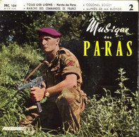 EP 45 RPM (7")  Musique Des Paras  "  Tous Des Lions  " - Strumentali