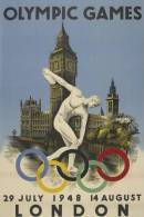 A48-78  @   1948 London Olympic Games    ( Postal Stationery , Articles Postaux ) - Sommer 1948: London