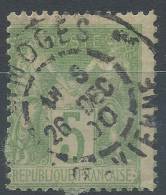 Lot N°21213     N°102, Oblit Cachet à Date De LIMOGES - 1898-1900 Sage (Tipo III)