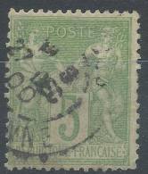 Lot N°21214     N°102, Oblit Cachet à Date - 1898-1900 Sage (Tipo III)