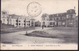 CPA - (35) Saint Enogat - Grand Hotel De La Mer (jolies Publicités Voir Au Verso) - Saint-Suliac