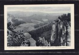 34500    Germania,    Sachs.  Schweiz  -  Bastei  -  Blick  Vom  Ferdinandstein,  NV - Bastei (sächs. Schweiz)