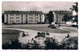 AK Erlangen Bayern, Mittelfranken, Siemens-Siedlung, Berliner Platz 1960 - Erlangen